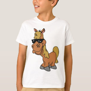 Kall hästtshirt t shirt