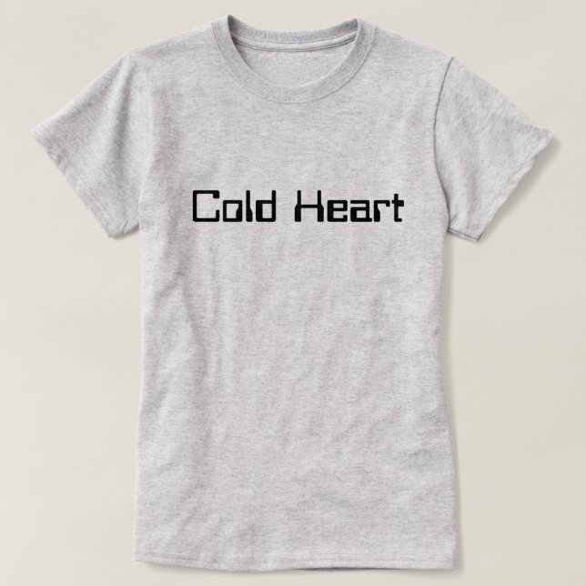 Kall Heart T Shirt (Design framsida)