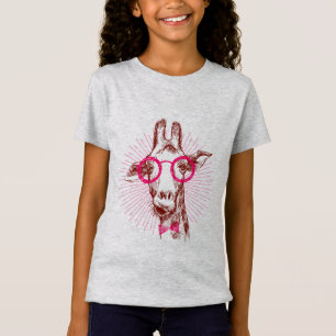 Kall Hipstersnyggtgiraff T Shirt