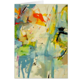 Kall husvagn hälsningskort