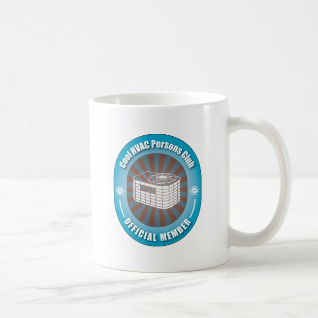 Kall HVAC-personklubb Kaffemugg (Höger)