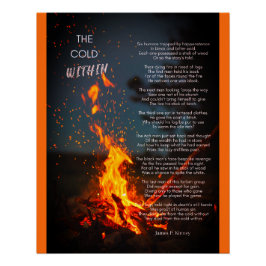 "Kall inom Dikt" av James P. Kinney Perfect Poster