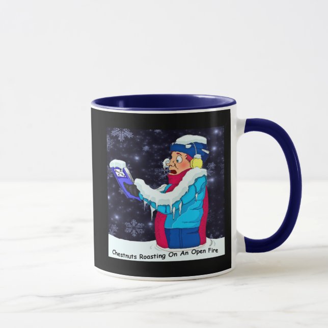 Kall jul Caroler Mugg (Höger)
