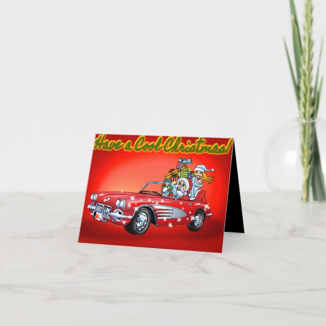 Kall jul! helgkort (Framsida)