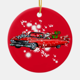 Kall jul! julgransprydnad keramik