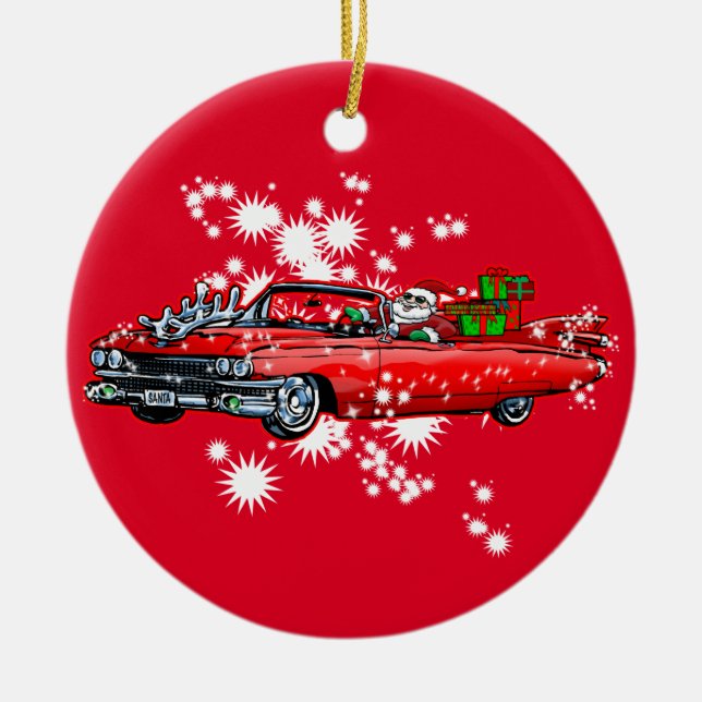 Kall jul! julgransprydnad keramik (Framsidan)