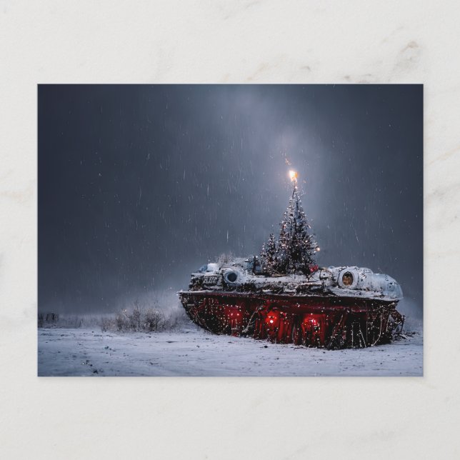 Kall jul vykort (Framsida)