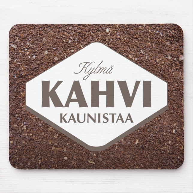 Kall Kaffeförsköna Musmattor 4 (Framsidan)