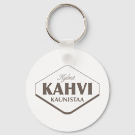 Kall Kaffekaffe Förskönar Nyckelring 2