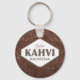 Kall Kaffekaffe Förskönar Nyckelring 4