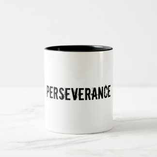Kall kaffemugg den något att säga… Perseverance
