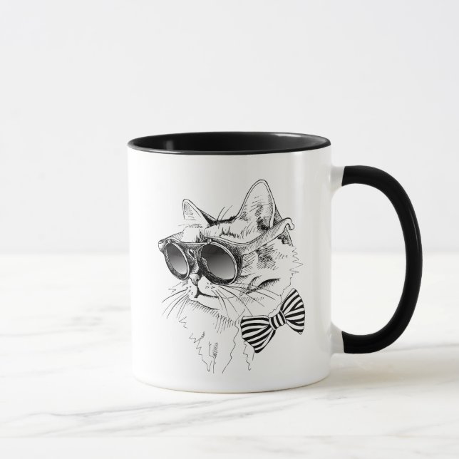 Kall katt mugg (Höger)