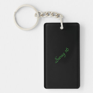 Kall keychain för en årig pojke 16 (svarten)