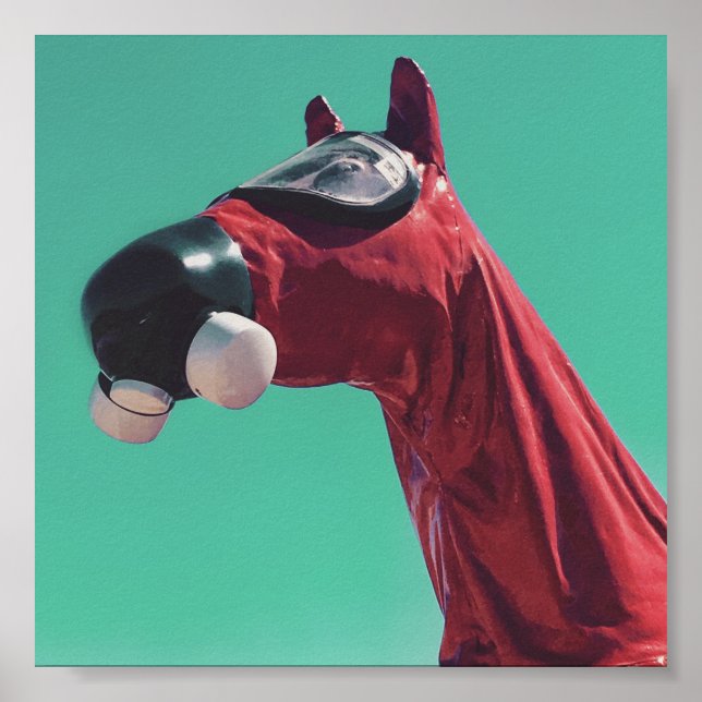 kall krig häst poster (Framsidan)