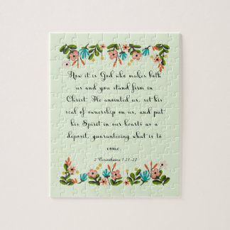 Kall kristen konst - 2 Corinthians1:21 - 22 Pussel