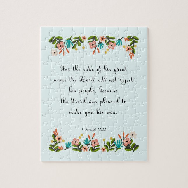 Kall kristen konst - Luke 11:13 Pussel (Vertikal)