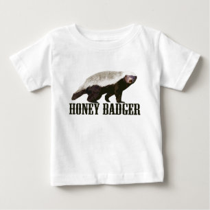 Kall lantlig honey badger t-shirt