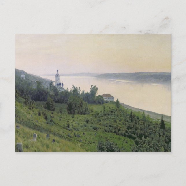 Kall liggande, 1889 vykort (Framsida)