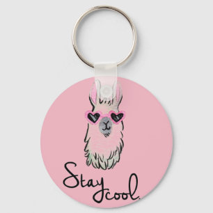 Kall Llama för stag Nyckelring