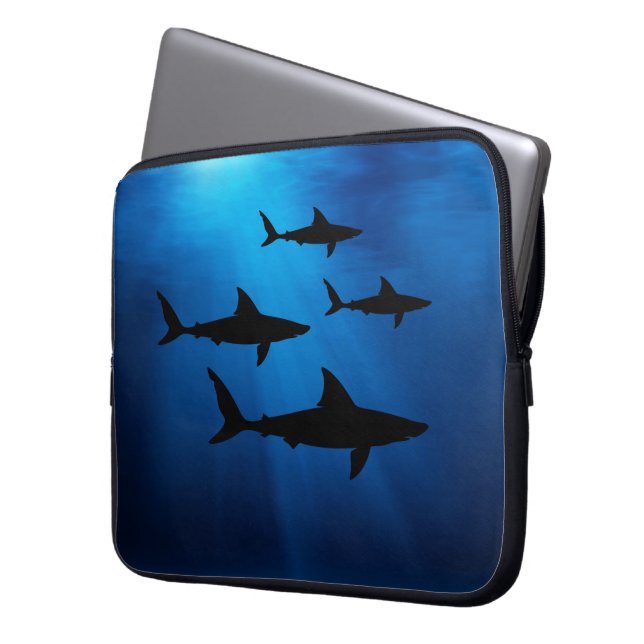 Kall manar bärbar datorfodral (Framsidan Vänster)