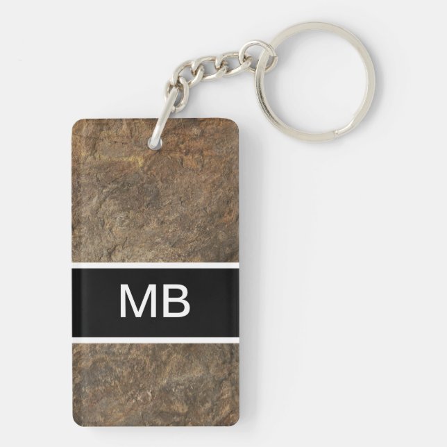 Kall manar Monogram Keychain (Baksidan)