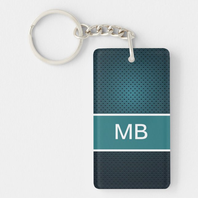 Kall manar Monogram Keychain (Framsidan)