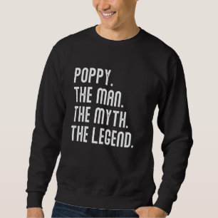 Kall mans mytlegend t-shirt gåvor för roliga män P Lång Ärmad Tröja