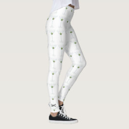 Kall Martini exponeringsglas och oliv med den Leggings