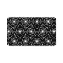 Kall modern svartvit optisk illusion