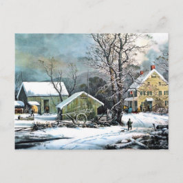 Kall Morgon - Art Poscard Vykort