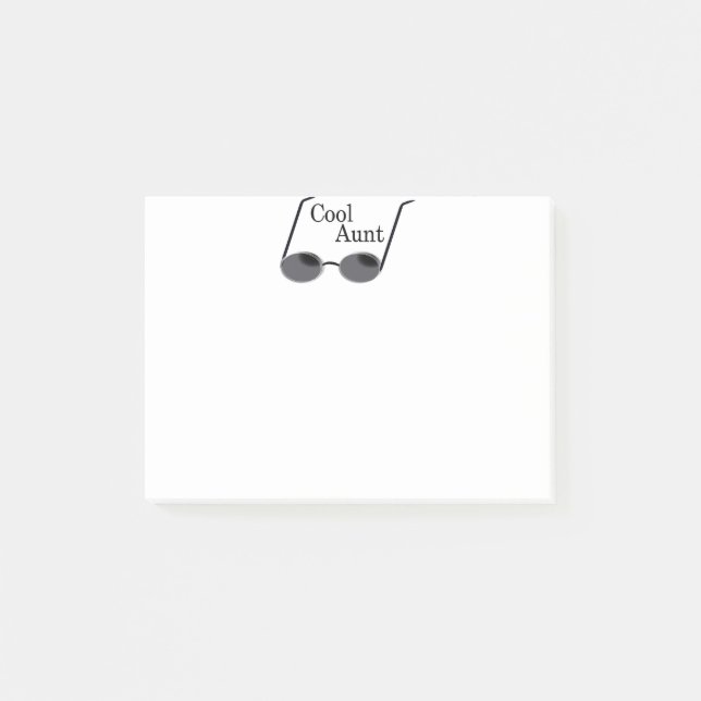 Kall moster post-it block (Framsida)