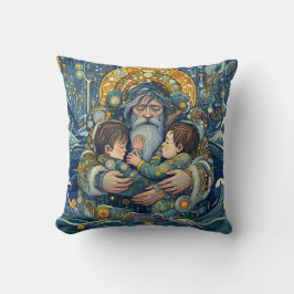 "Kall Natt, Stark Arm" Dekorativ kudde