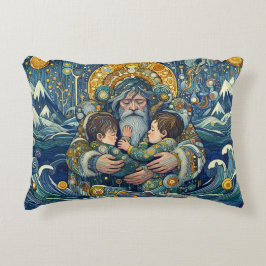 "Kall Natt, stark Arm" dekorfärg Prydnadskudde