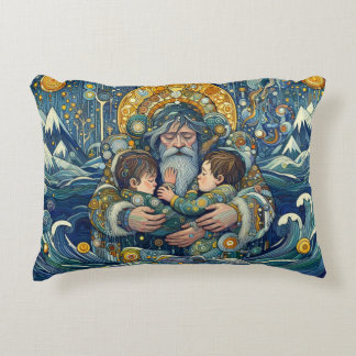 "Kall Natt, stark Arm" dekorfärg Prydnadskudde