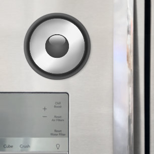 Kall och rolig musikhögtalaredesign magnet
