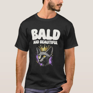 Kall och vacker Sphynx-katt Älskar-design T Shirt