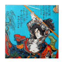 Kall orientalisk japansk forntida Samuraikrigare J