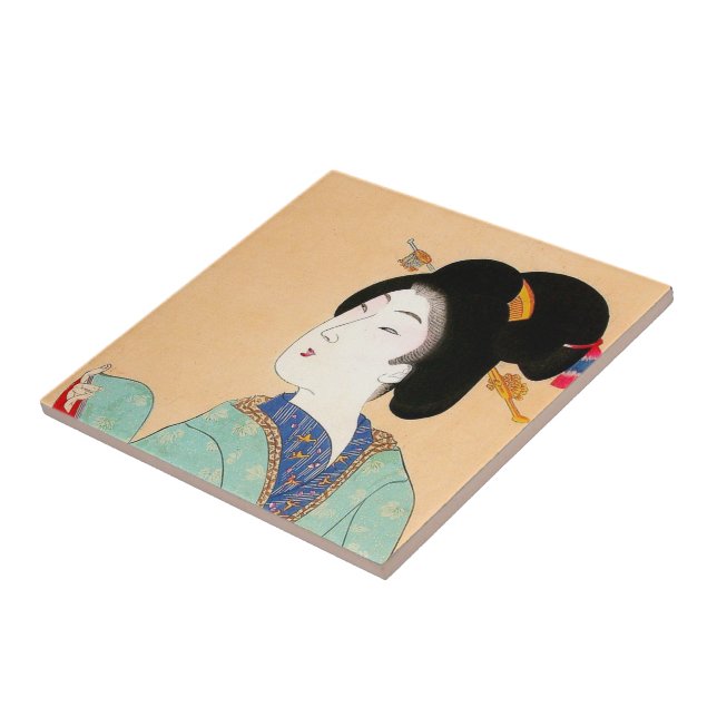 Kall orientalisk japansk konst för kakelplatta (Sidan)