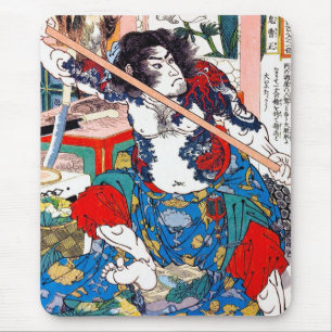 Kall orientalisk japansk legendarisk musmatta