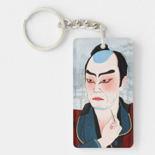 Kall orientalisk japansk Shunsen Natori Kabuki