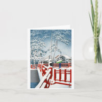 Kall orientalisk konst för Hasui Kawase