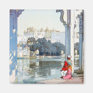 Kall orientalisk konst för Yoshida Hiroshi Magnet