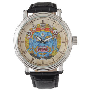 Kall orientalisk tibetan konst för armbandsur