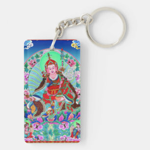 Kall orientalisk tibetan thangka Padmasambhava