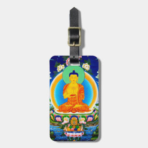 Kall orientalisk tibetan thangka Prabhutaratna Bagagebricka
