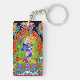 Kall orientalisk tibetan thangka Simhavaktra