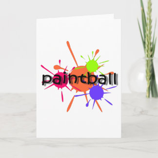 Kall paintball kort