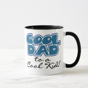Kall pappa till en kall unge mugg