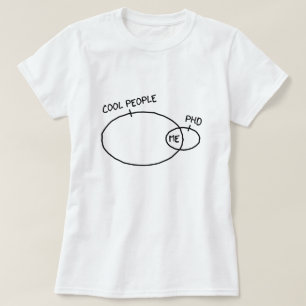 Kall PhD-T-tröja (tända färg), T Shirt