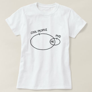 Kall PhD-T-tröja (tända färg), T Shirt